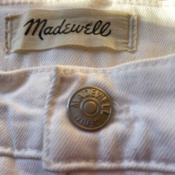 Madewell Perfect Vintage Jean in Tile White Size 33 Tall Excellent Condition - Picture 5 of 15